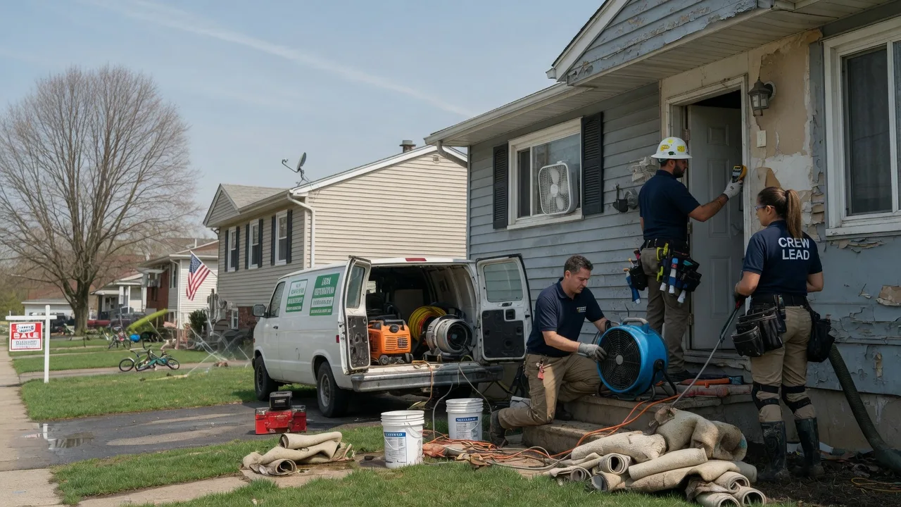 Flood Cleanup in Garrison, IA near me