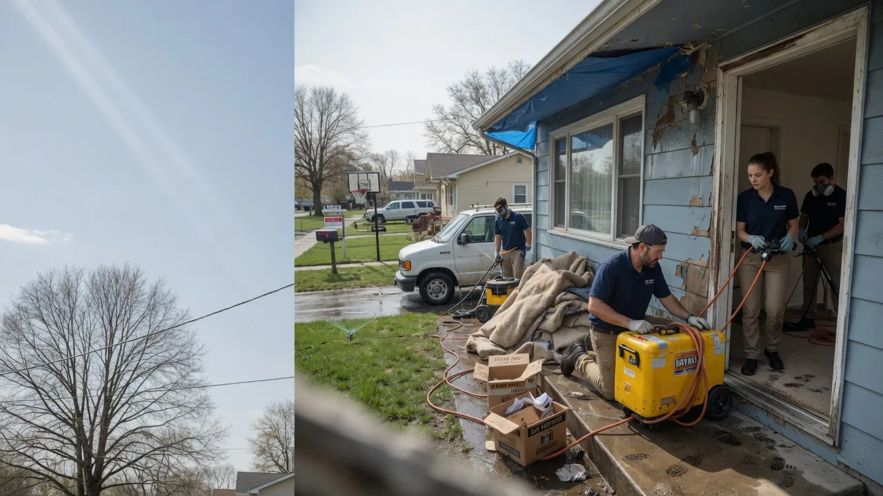 Basement Flood Cleanup in Garrison, IA near me